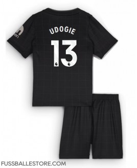 Günstige Tottenham Hotspur Destiny Udogie #13 Auswärts Trikotsatzt Kinder 2025-26 Kurzarm (+ Kurze Hosen)